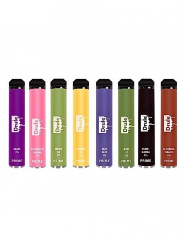 Drule Prime Disposable Vape Pen 2500 Puffs Banana Ice 50mg 1pcs:0 US