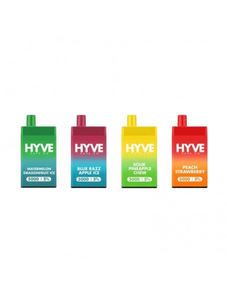 Hyve Disposable Vape 5000 Puffs 0