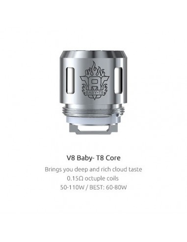 SMOK TFV8 Baby Coils(Q2/X4/T8/T6/M2/T12)-For TFV8 Baby