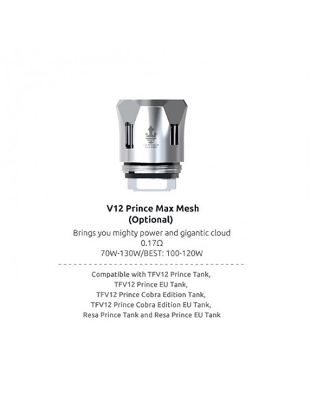 SMOK TFV12 Prince Mesh / Max Mesh / Dual Mesh / Triple Mesh Coil 4
