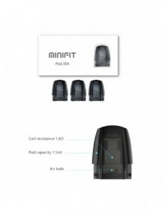 JUSTFOG Minifit Pod 3pcs/Pack For Minifit Kit 0