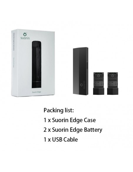 SUORIN Edge Kit With 2pcs 230mAh Rechargeable Batteries 1