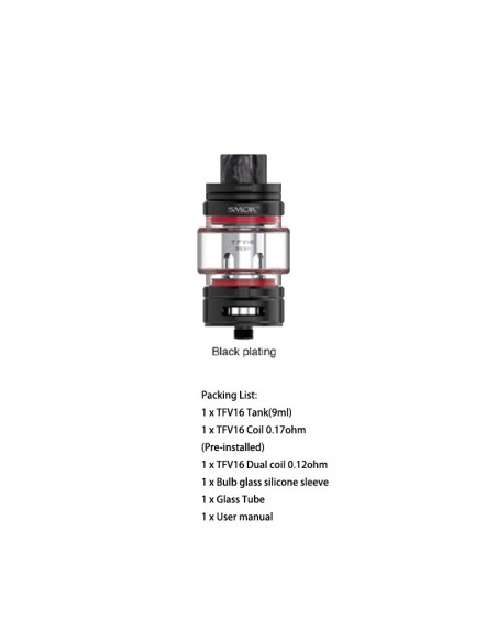 SMOK TFV16 Sub Ohm Tank 9ml With Mesh Coil 2