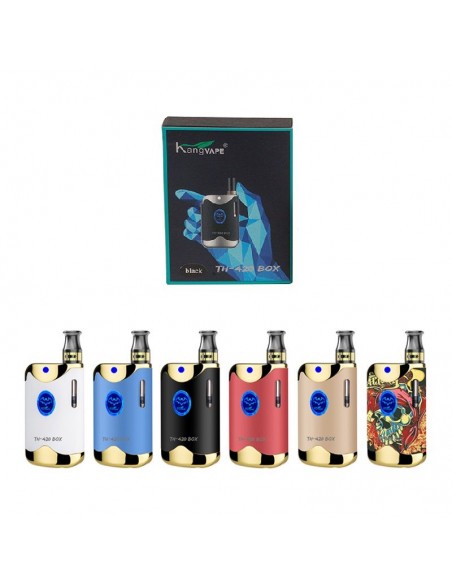 Kangvape TH-420 II Kit: 510 Thread CBD Vape Box Mod 650mah 0