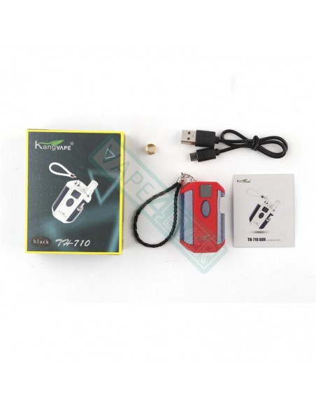 Kangvape TH-710 Vape Box Mod Kit: 510 Thread CBD Vaporizer 650mah 1