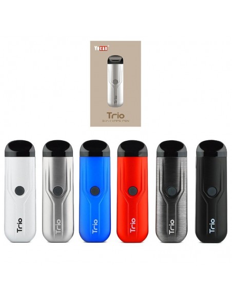 Yocan Trio 3-in-1 Vaporizer Pod System Vape Pen for CBD/wax/e-juice 0