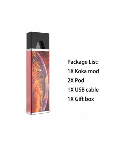 Kangvape D-pod V1 Kit 650mAh Earth Red Kit 1pcs:0 US