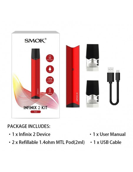 SMOK Infinix 2 Pod System Vape Kit 450mAh 1