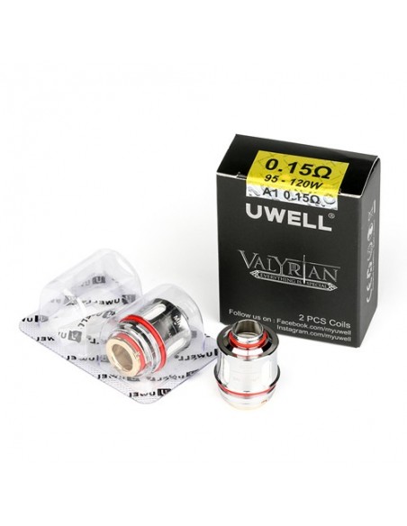 Uwell Valyrian Replacement Coils(0.15Ohm) For Uwell Valyrian Atomizer 1