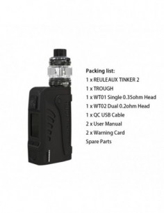 Wismec Reuleaux Tinker 2 Waterproof Kit 200W 0 2