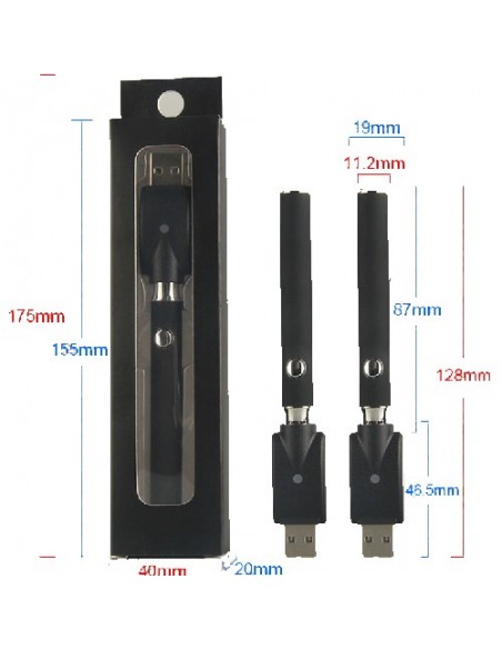 Variable Voltage Battery Cartridge Push Button 1