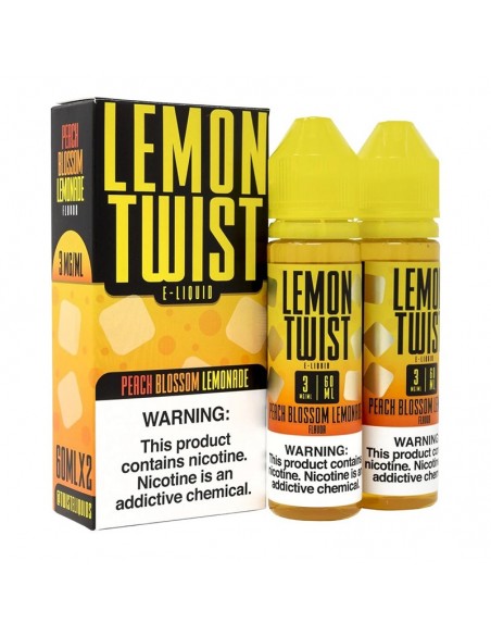 Lemon Twist Vape Juice - Peach Blossom Lemonade 0mg 60ml*2pcs:0 US