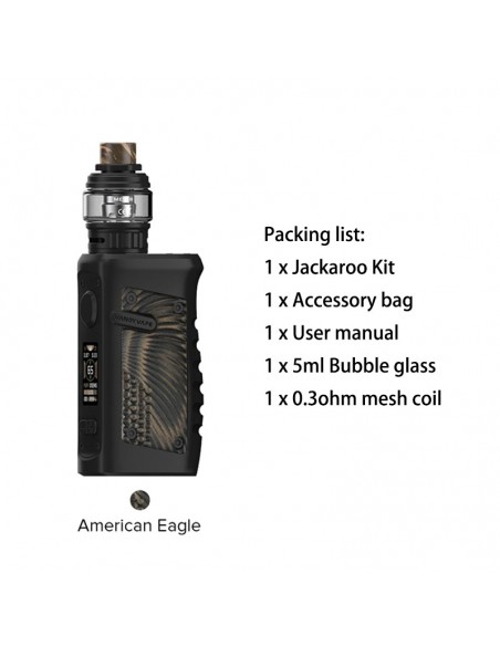 Vandy Vape Jackaroo Kit American Eagle Kit 1pcs:0 US