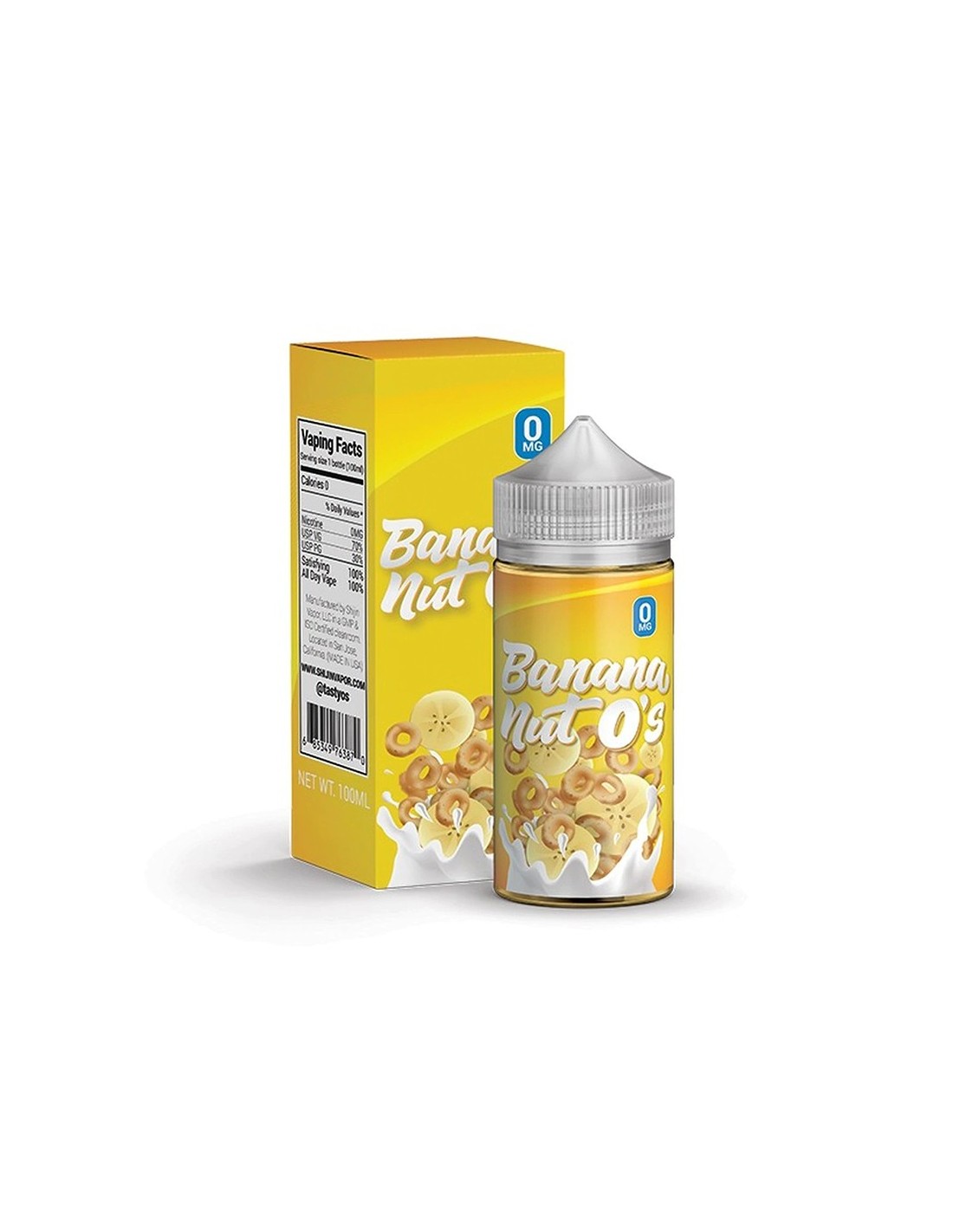 Tasty O's Vape Juice Banana Nut O's Vape4Ever