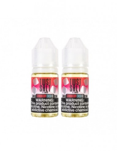 Strawberry Crush Ice - Twist Salt 35mg 30ml*2pcs:0 US