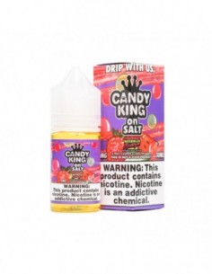 Strawberry Watermelon Bubblegum - Candy King On Salt 0 2