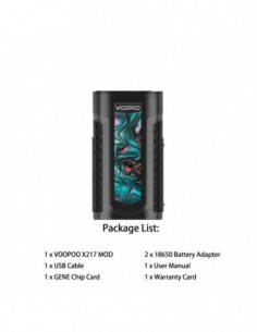 VOOPOO X217 Box MOD 0 2