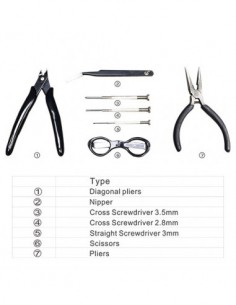 Vandy Vape Tool Kit - 7 in 1 0 2