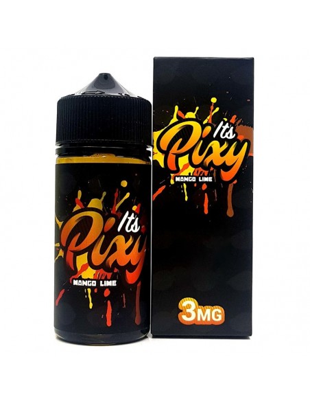 It's Pixy E-Liquid 100ml Collection Mango Lime 0mg:0 US