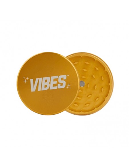 Vibes 2 Piece Grinder Gold 2.5"(63mm) 1pcs:0 US
