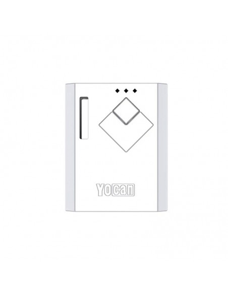 Yocan Wit Box Mod 510 Thread Battery 500mAh Pearl White Mod 1pcs:0 US