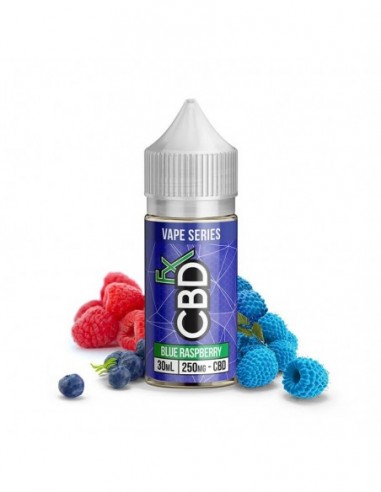 CBDfx CBD Vape Juice 30ml Collections Blue Raspberry 500mg 1pcs:0 US
