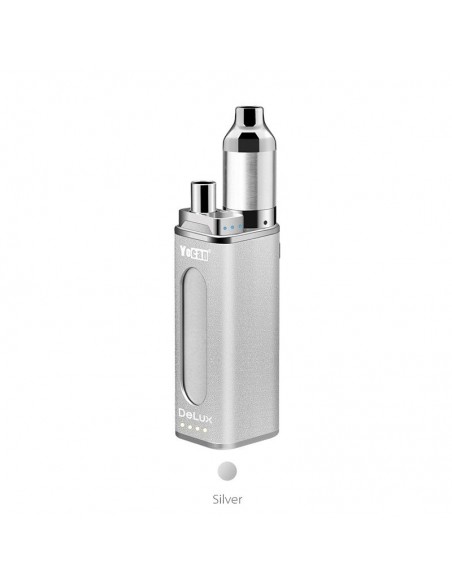 Yocan Delux 2 in 1 Vaporizer Silver kit 1pcs:0 US