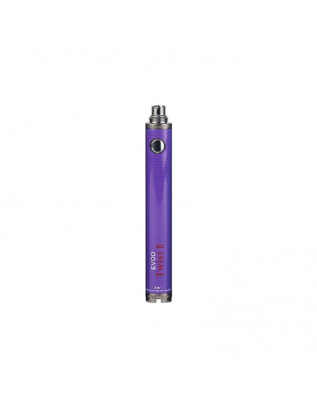 Evod Twist II Battery Purple:0 0