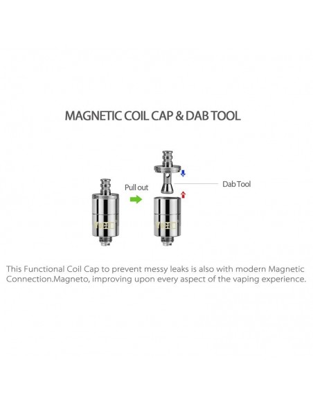 Yocan Magneto Replacement Coil & Cap 1