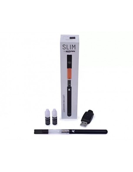 Kandypens Slim Vaporizer Vape Pen For CBD Oil Black Kit 1pcs:0 US