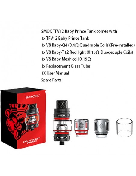 SMOK Prince Baby Tank 4.5ml 1