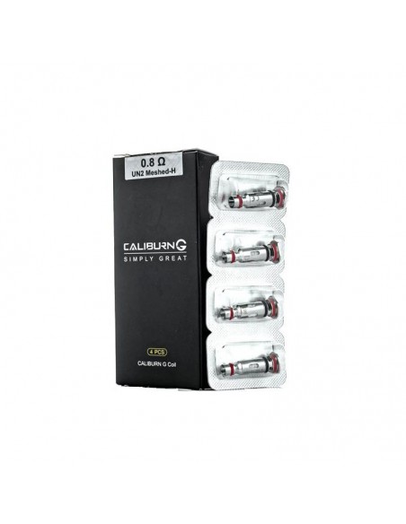 Uwell Caliburn G Replacement Coils Replacement Coil 4pcs:0 US