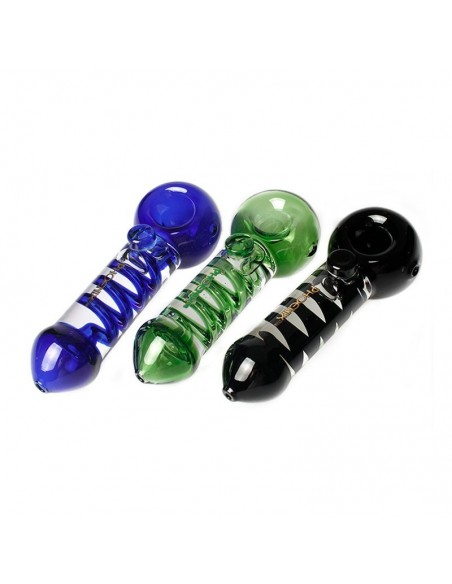 PHOENIX STAR Freezable Coil Spoon Hand Pipe 5.5 Inches 0
