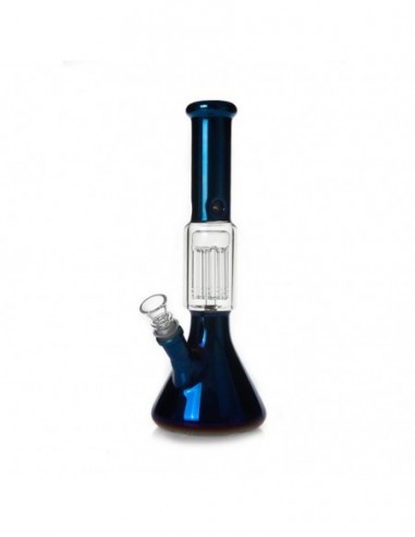 PHOENIX STAR Gradient Beaker Bong With 6 Arms Tree Perc 12 Inches Blue 1pcs:0 US