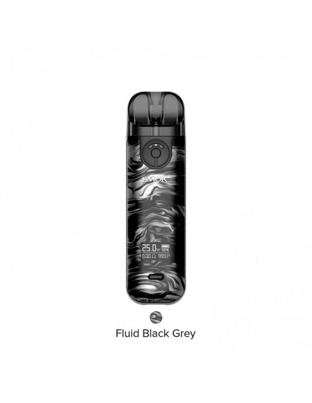 Smok Novo 4 Kit Fluid Black Grey Kit 1pcs:0 US