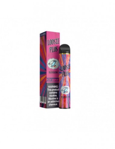Loosie PLUS 50mg Disposable Vape Pen 1800 Puffs Rainbow 1pcs:0 US