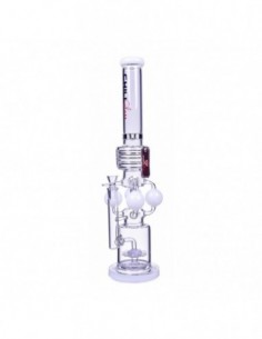 Chill Glass The Eris Quad Ball Chamber Sprinkler Perc Bong 21 Inches 0