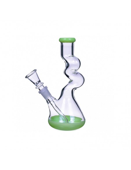 The Goliath Curved Neck Double Zong Bong 8 Inches 3