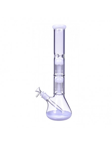 Double Tree Perc 16 Arm Bong With Down Stem And Matching Bowl 17 Inches 2