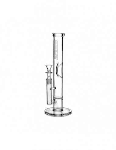 Grav Straight Base With Disc Tube Bong Medium 1pcs:0 US