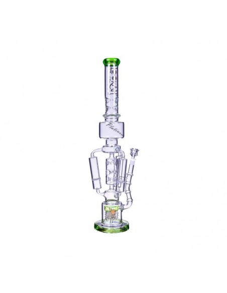 Lookah Sprinkler Perc To Triple Honeycomb Chamber Bong 23 Inches Ice Green 1pcs:0 US