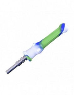 Silicone Nector Collector 14mm Titanium Nail Dab Kit 0 2