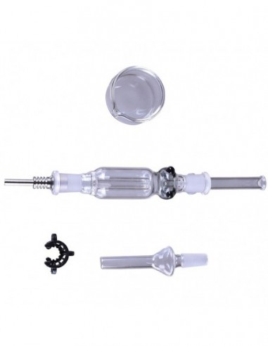 Nectar Collector With 10mm Titanium Nail Transparent Kit 1pcs:0 US