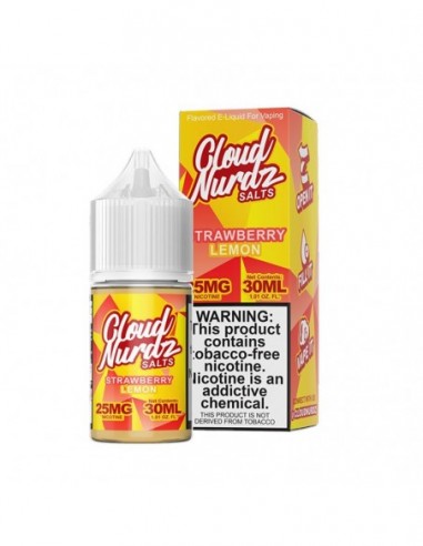 Cloud Nurdz TFN Salt E-Liquid 30ml Collections Strawberry Lemon 25mg 1pcs:0 US