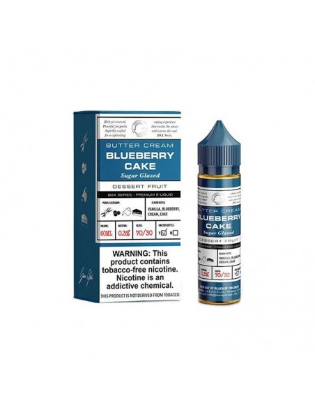 Glas Basix TFN E-Liquid 60ml Blueberry Cake 0mg 1pcs:0 US
