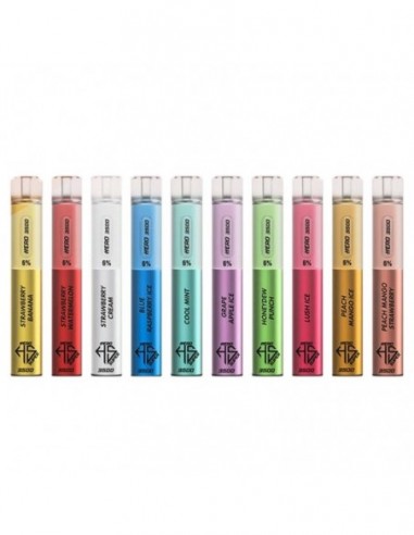 HERO Super Disposable Vape Pen 3500 Puffs Cool Mint 1pcs:0 US
