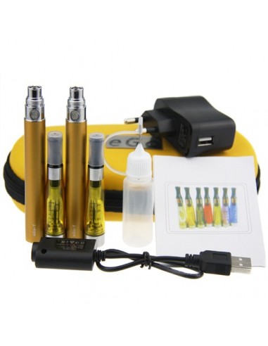 Electronic Cigarette CE4 Double Starter Kits(1100mah) Yellow:0 0