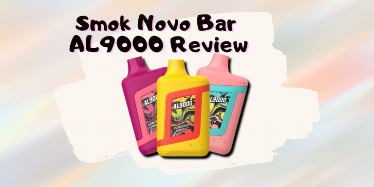Smok Novo Bar AL9000 Review: Is It Worth The 9000 Puffs Hype?