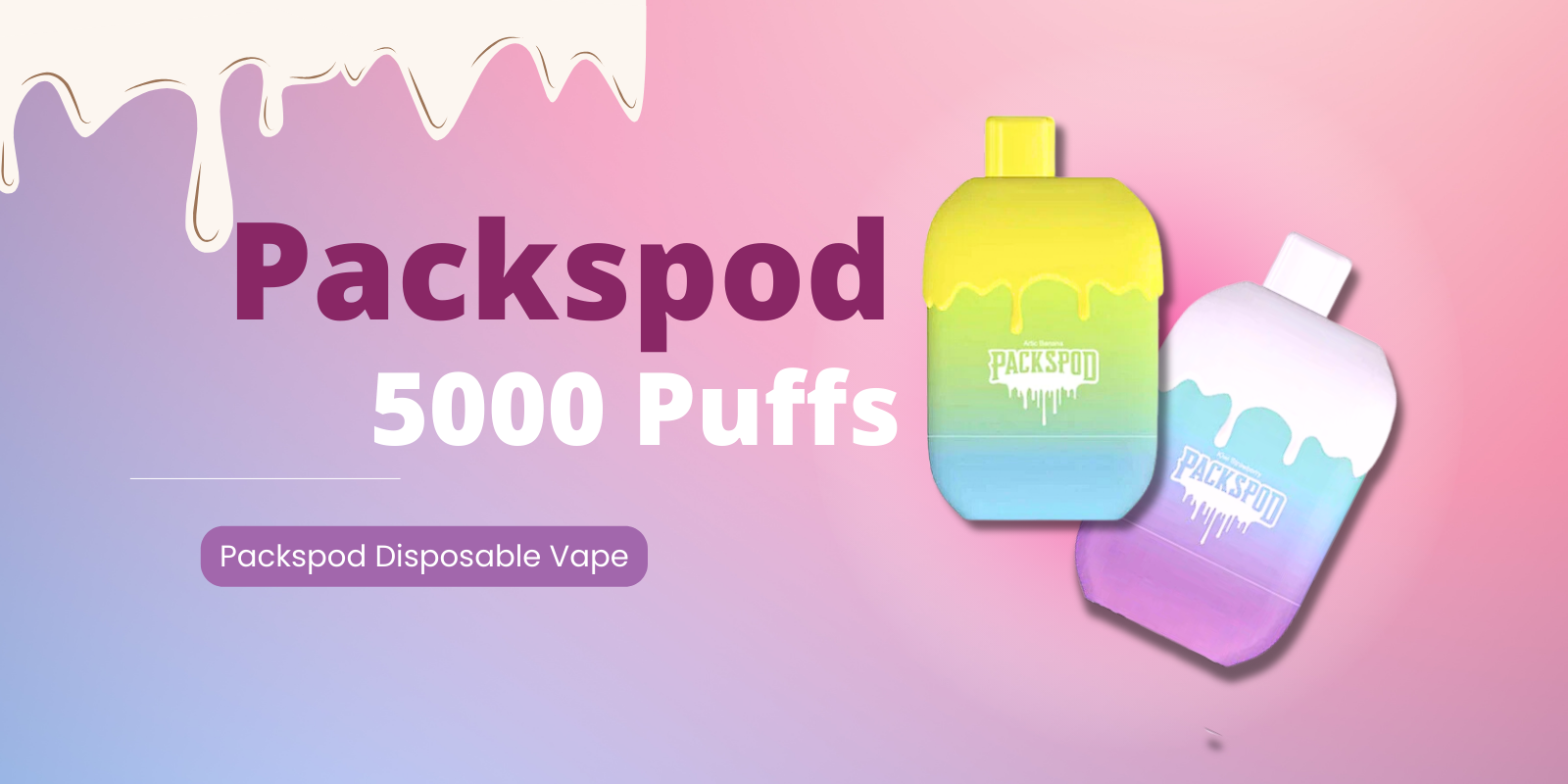 Packspod 5000 Puffs Disposable Review Impressive 1400mAh Battery Vape