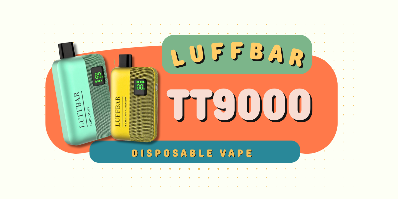 LUFFBAR TT9000 Review The World's First Fabric Vape